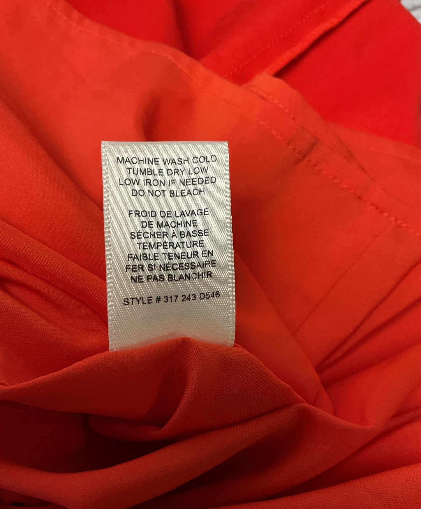 Rebecca Taylor Red Cotton Ruffle Short Dress - Size 0
