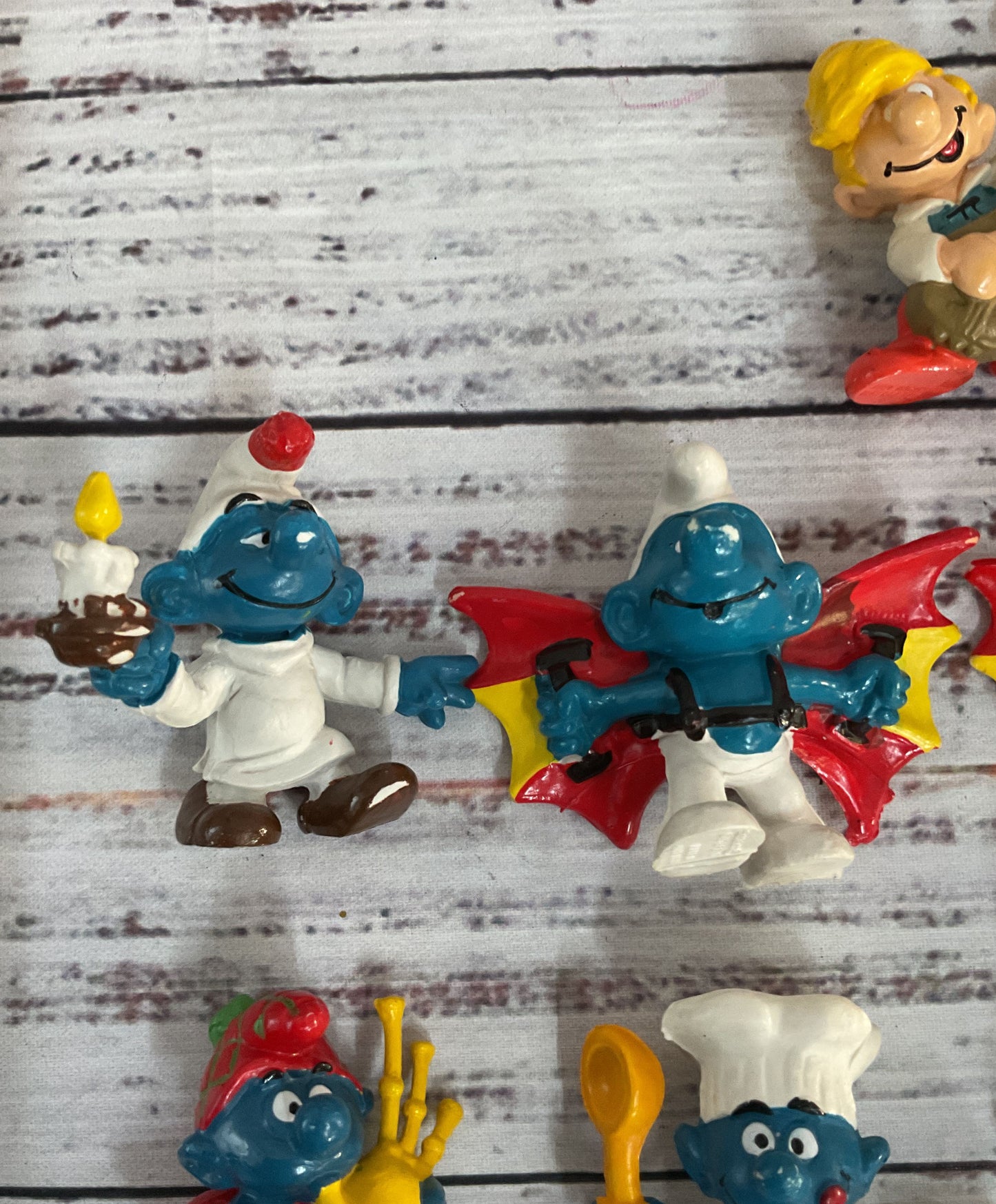 Vintage Schleich Peyo Smurfs Lot of 13