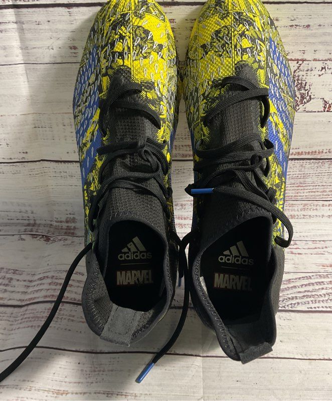 ADIDAS Marvel Predator Freak X-Men Wolverine Soccer Cleats Men's US Size 11.5