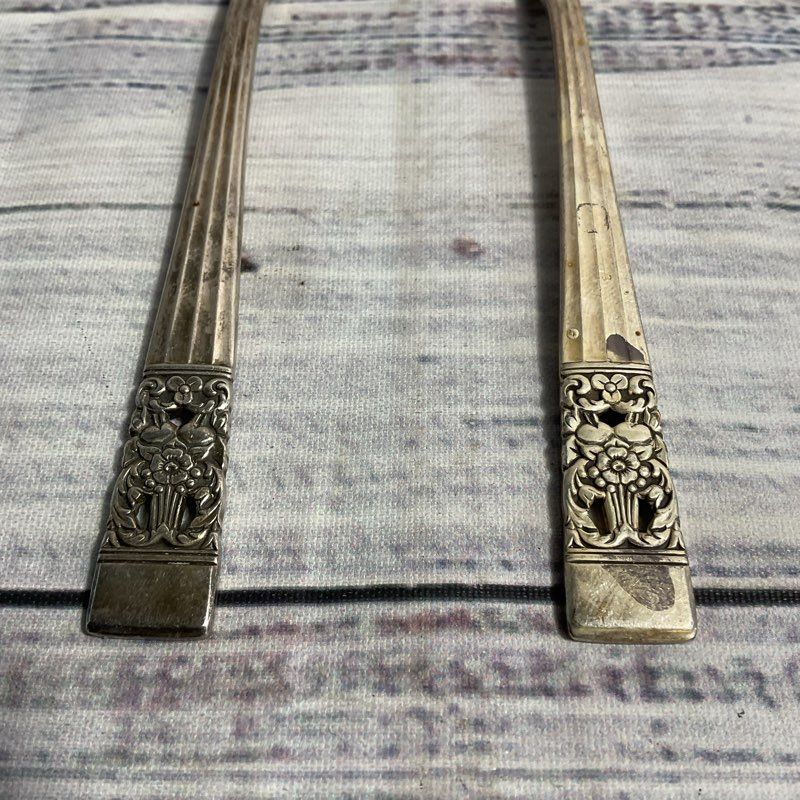 VTG. Oneida Community Coronation Silver Plate Flatware Set 5 Forks, 5 Spoons