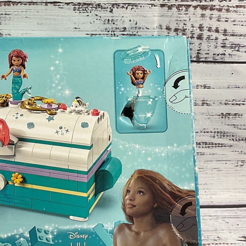 NEW SEALED Lego X Disney Ariel's Treasure Chest The Little Mermaid 43229 Set