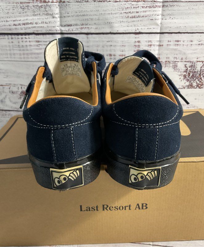 Last Resort AB - VM001 Suede Low Blue & Black Men's 9.5 Women's 11 With Box