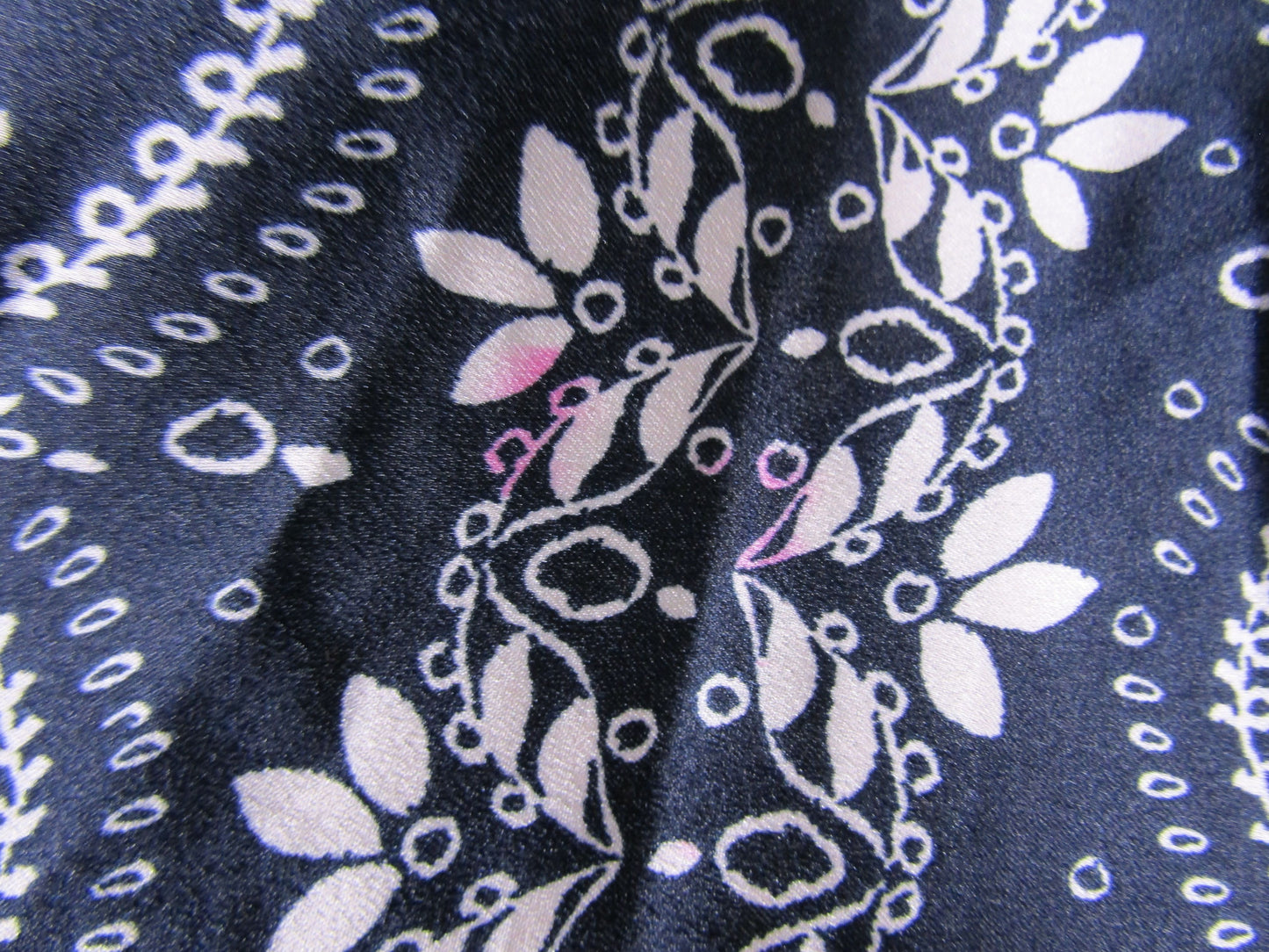 CeCe Women's Blue Floral Paisley Wide Leg Pants Size M