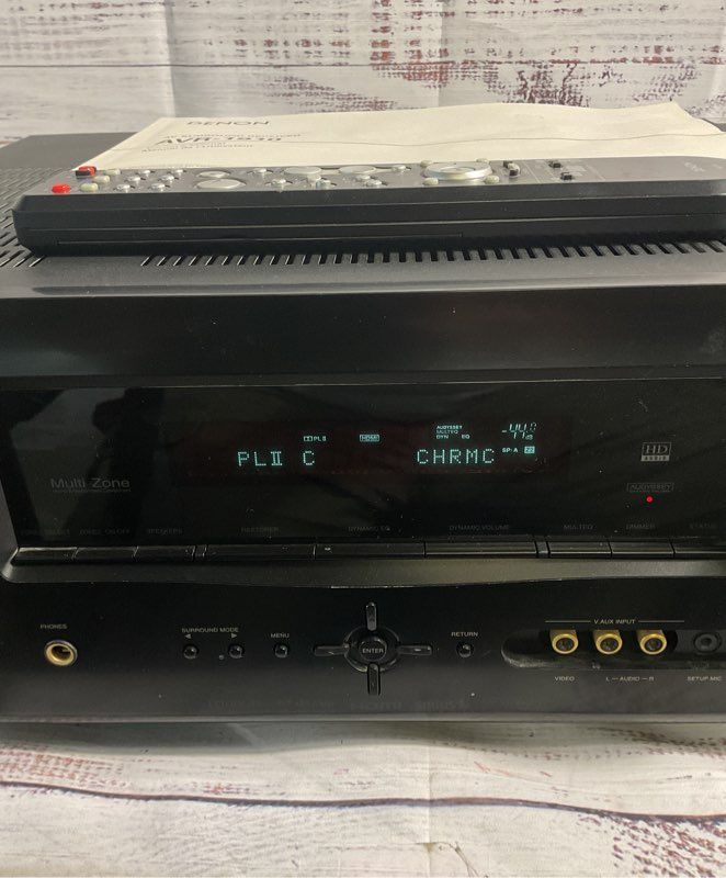 Denon AVR-1910 Home Theater AV Amplifier 7.1 Surround Sound Receiver With Remote
