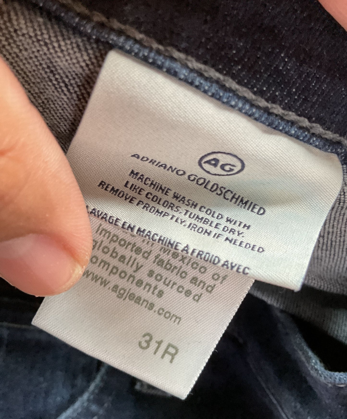 Adriano Goldschmied Maternity Prima Women's Denim Cigarette Leg Maternity Jeans