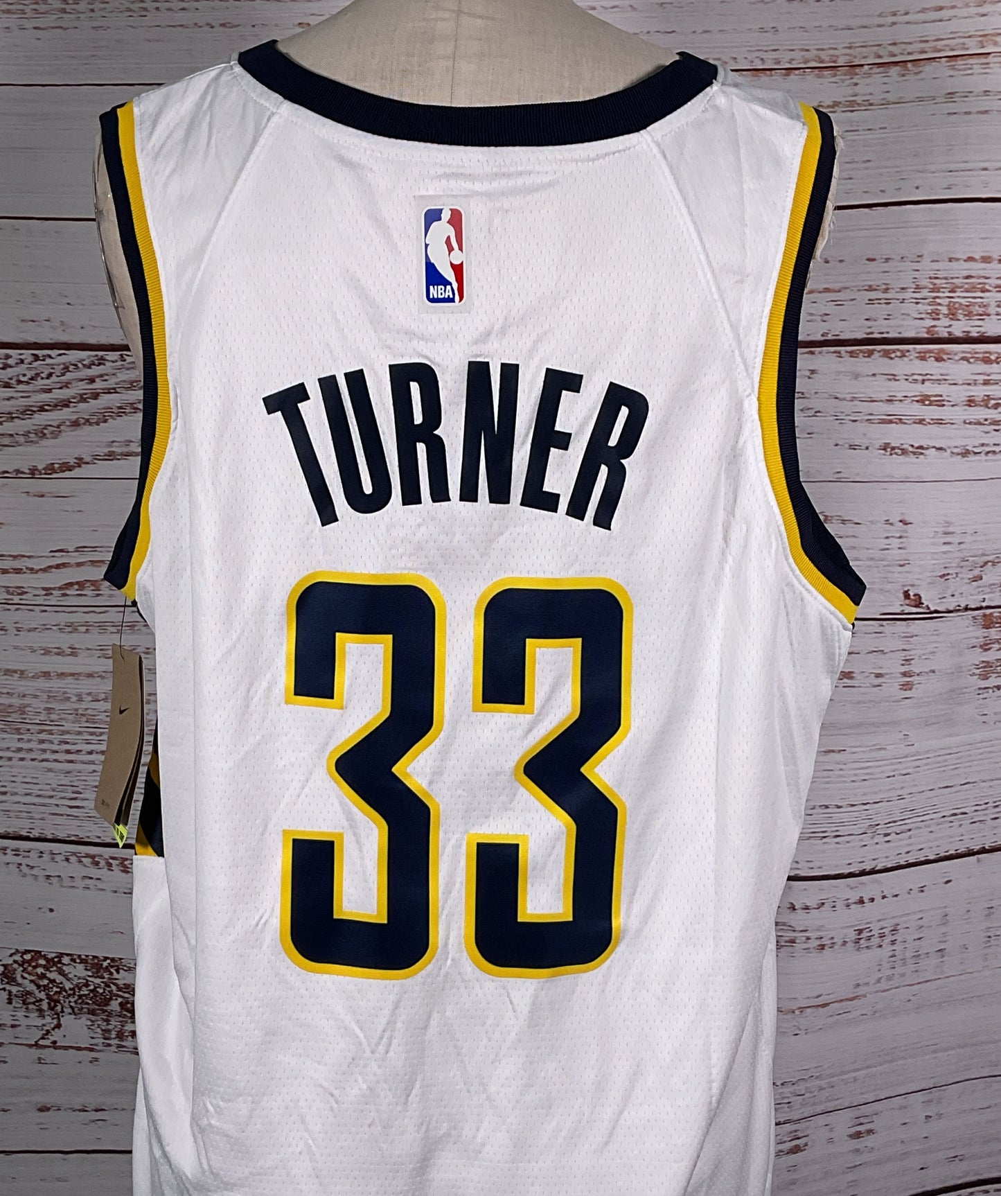 Nike Indiana Pacers Myles Turner 33 Swingman Association Jersey Multicolor XL