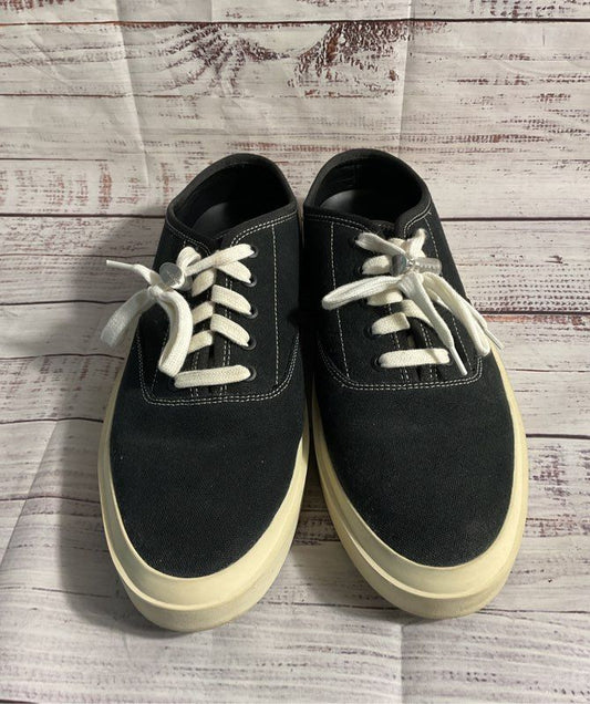 Fear of God Men's Canvas 101 Backless Black Sneakers Size 46 EU / 13 US