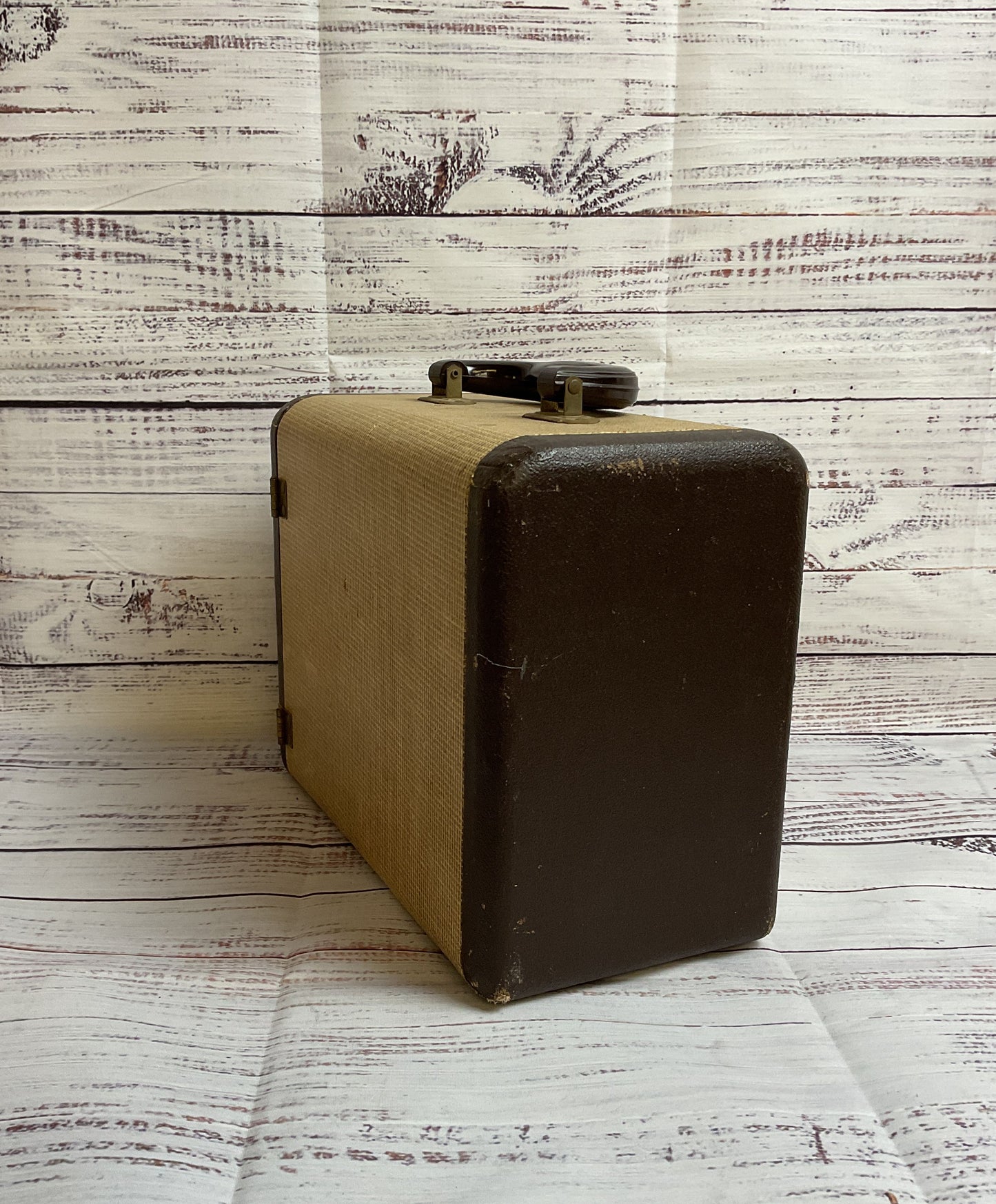 Vintage 1950's Barnett & Jaffe Baja Brown 300 Slot Photo Slide Case