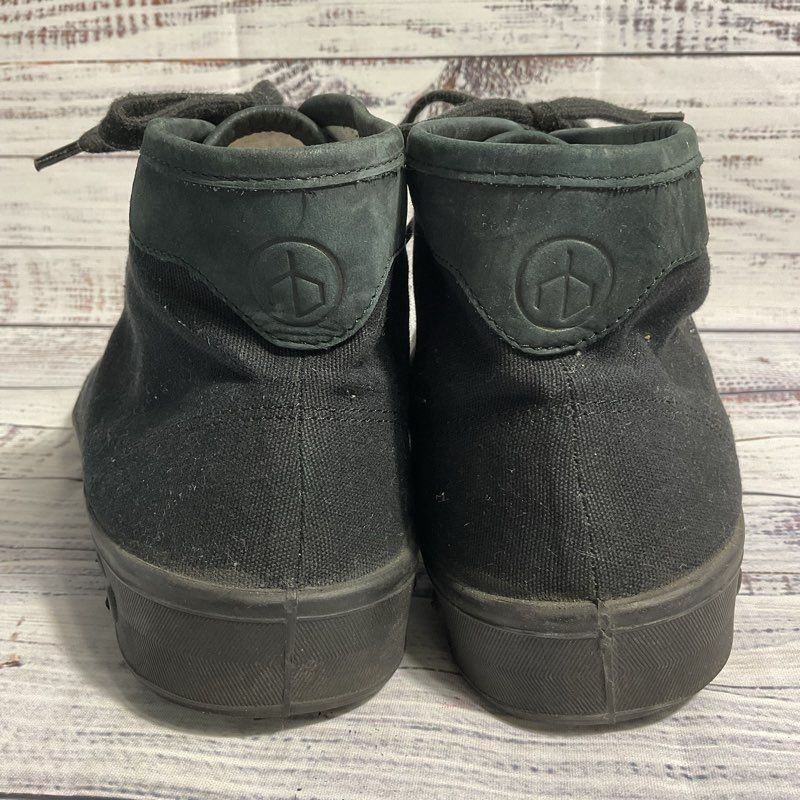 Rag & Bone Black Canvas High Top Sneakers Men 9.5 US/43.5 EU