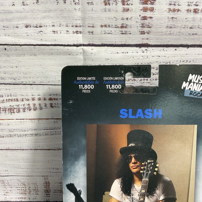 NIB Mcfarlane Toys Slash Music Maniacs Rock LE Guns N' Roses Action Figure