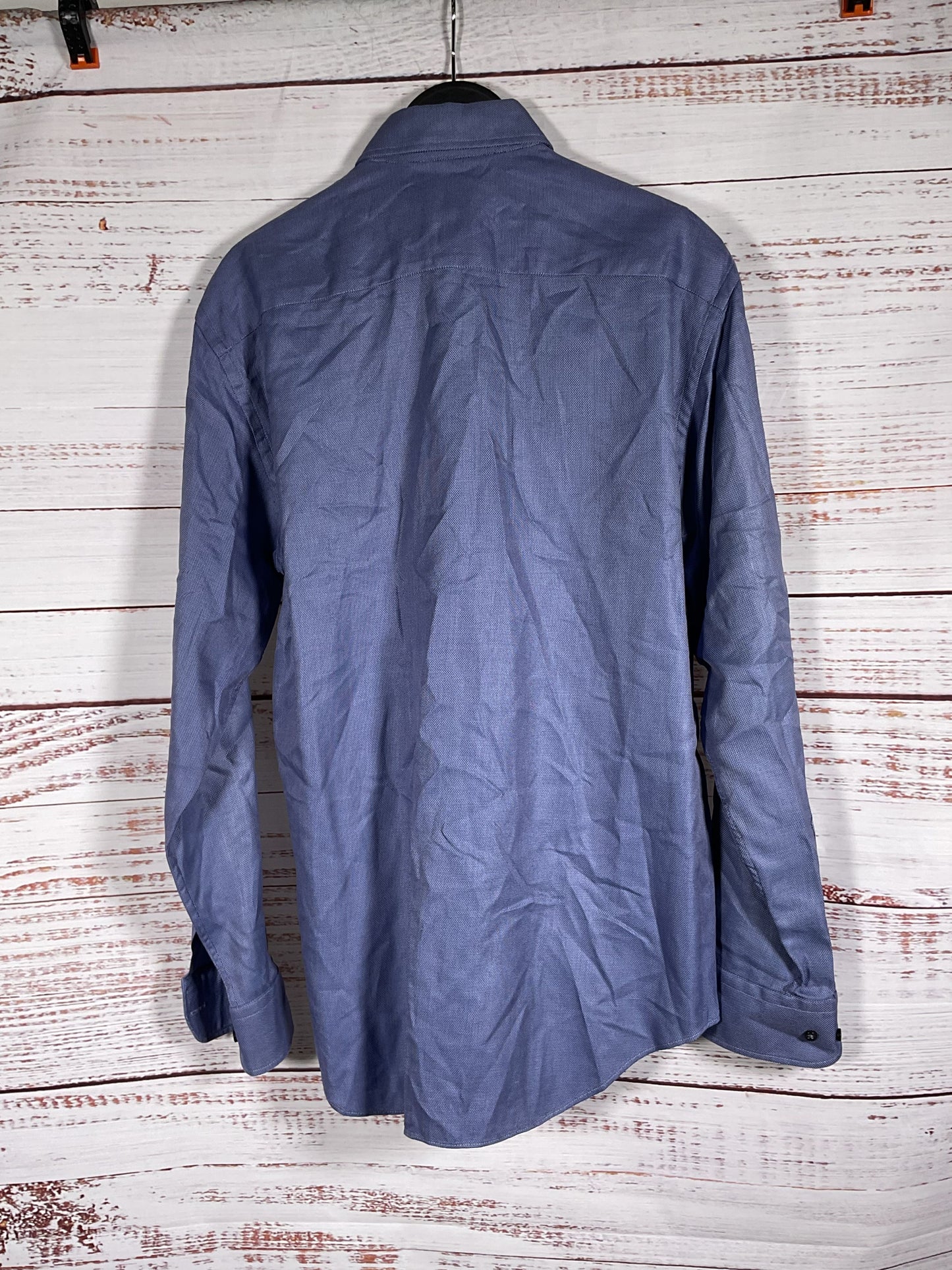 Armani Collezioni Blue Button Up Shirt - Size 38/15