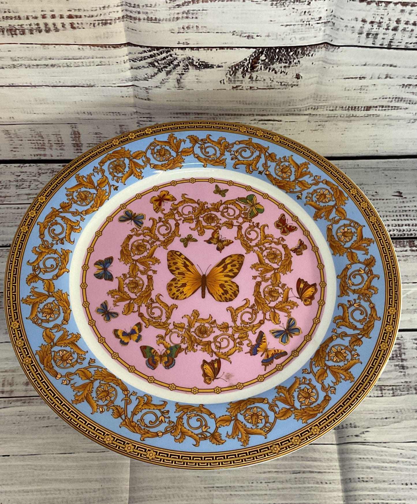 Imperial Italian Design By Antonio Butterfly Cake Stand Multicolor