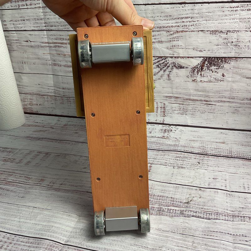 American Girl Kit Kittredge Orange Crate Scooter Accessory Rolls Retired