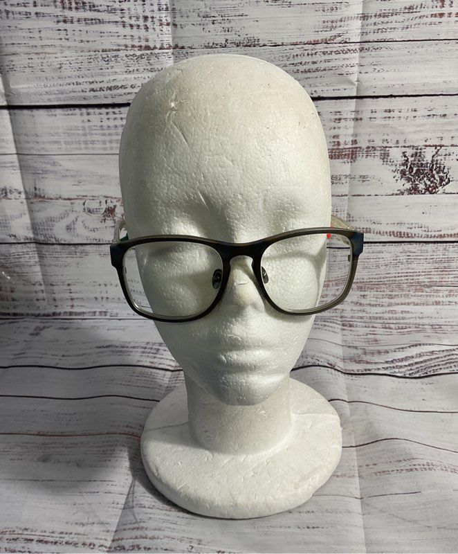 Kris Van Assche x Linda Farrow Heavy Silver Prescription Eyeglasses Frames