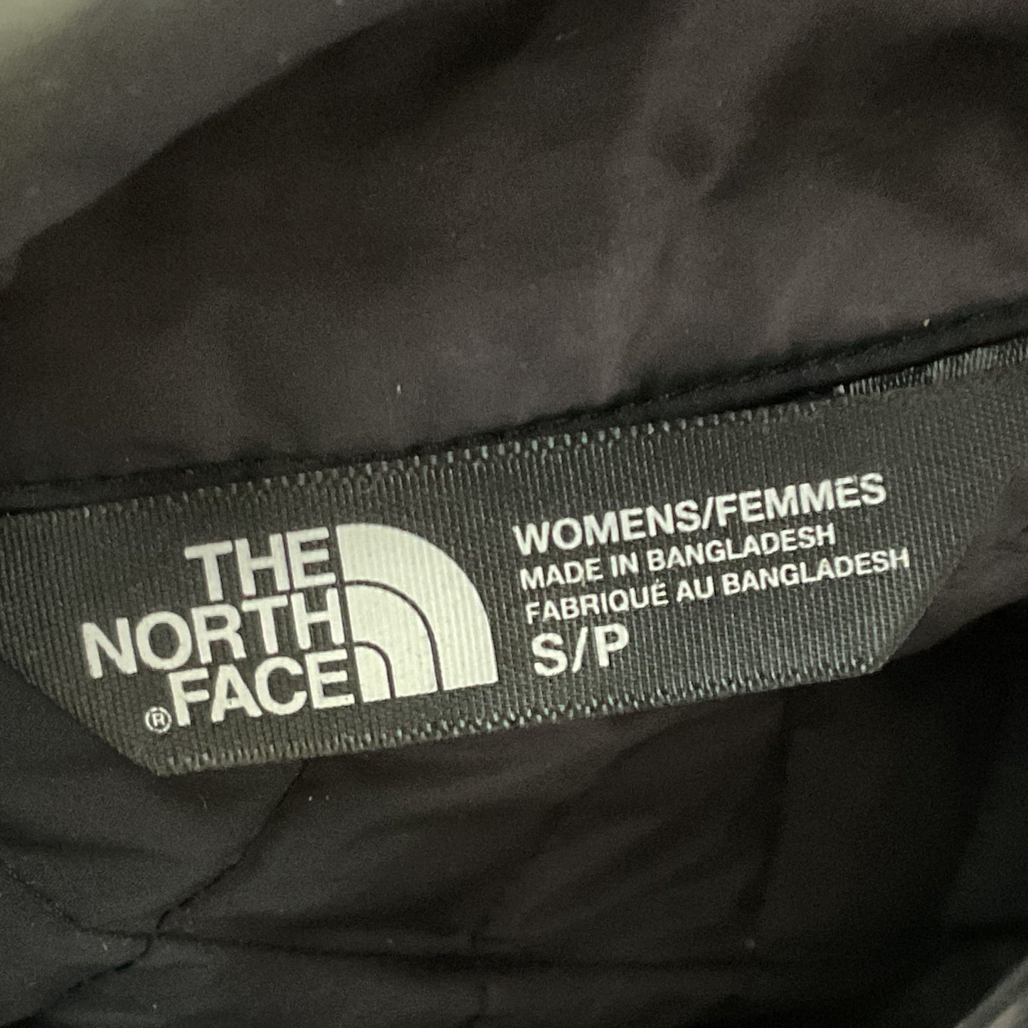 THE NORTH FACE Women's Black Removable Quilt Liner Hooded Jacket-SZ S/P