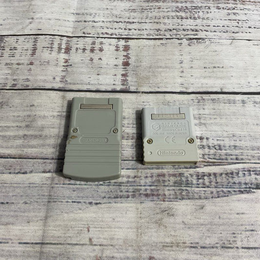 Nintendo Gamecube 59 Block Gray Memory Cards