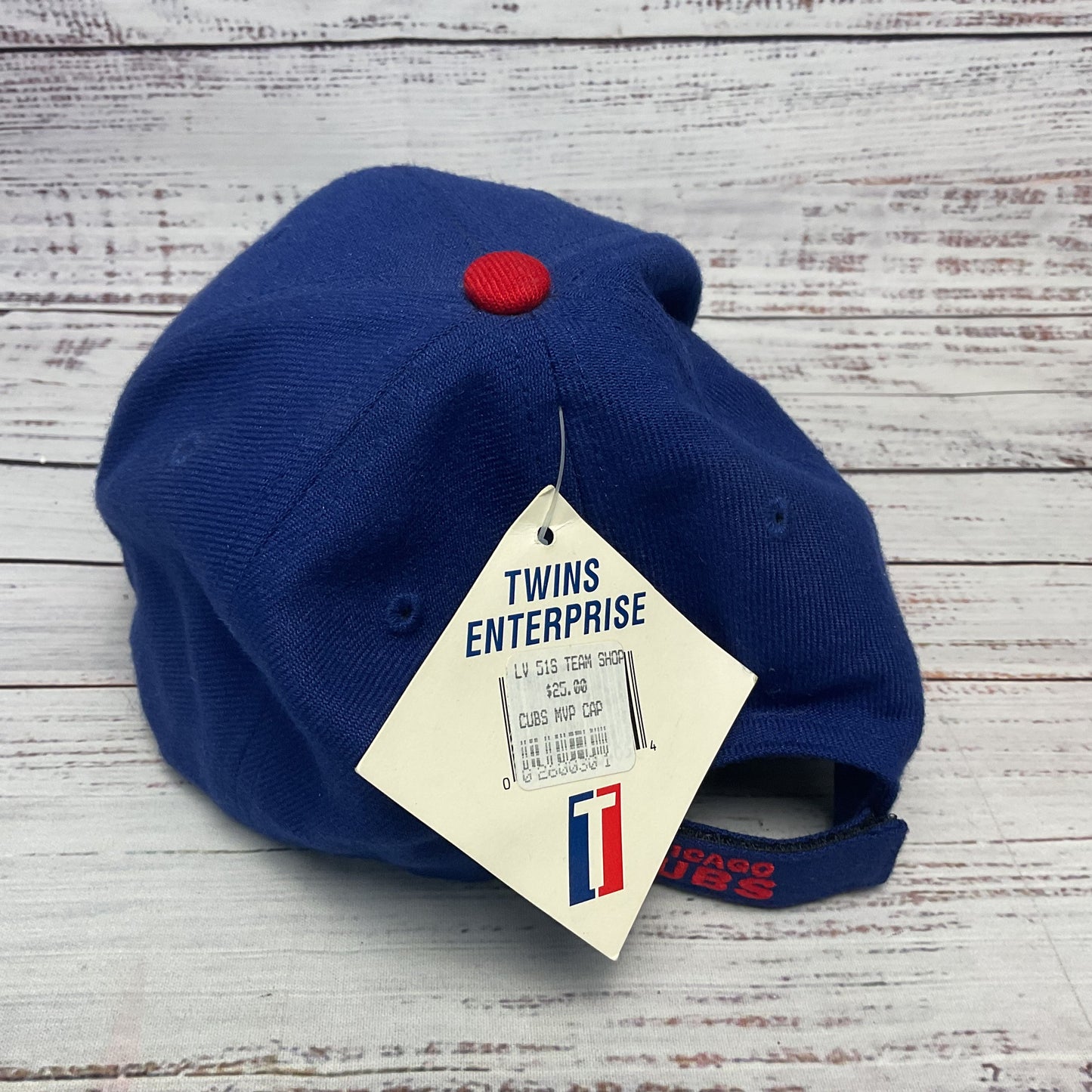 Chicago Cubs Twins Enterprise Blue MLB Baseball Cap Snap Back Hat New