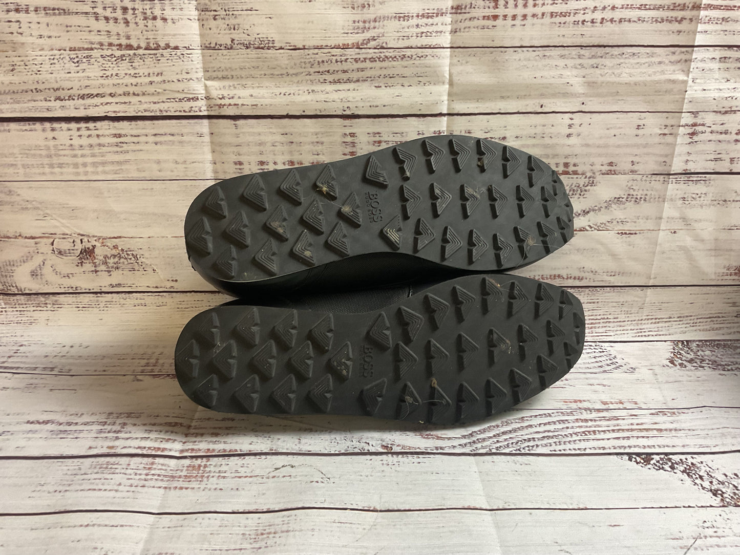 Hugo Boss Black Green Sneaker Shoes Men 12