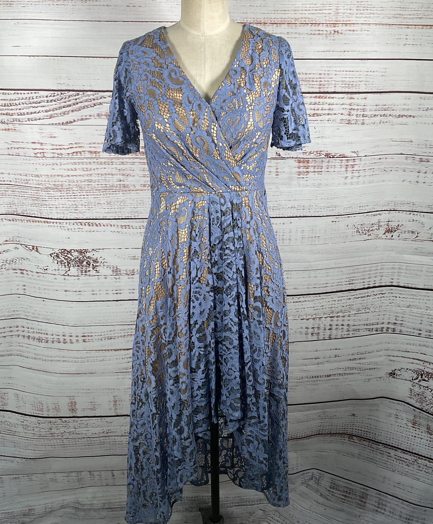 Anthropologie by Moulinette Soeurs Genevieve Lace Dress Lavender 6