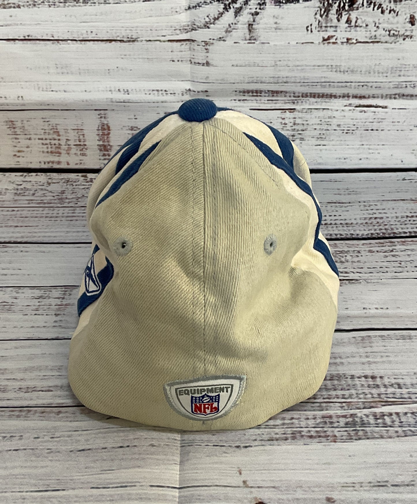 Indianapolis Colts Vintage Tarik Glenn Signed Baseball Cap Youth