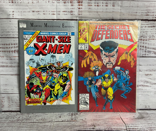 Marvel Comics X Men Fantastic Four Dr Strange Collection of 4 Books