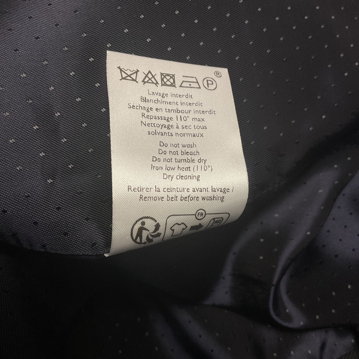 Sezane Black Polyester Wool Belted Closure Vest - Size 34