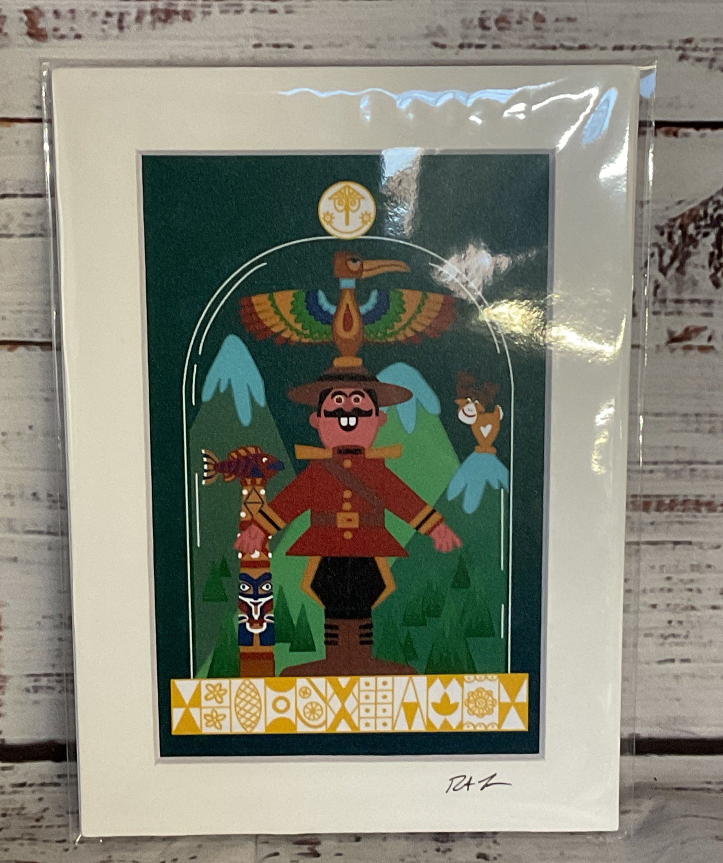 Disney Parks It's A Small World Prints Signed by Robert Fisher