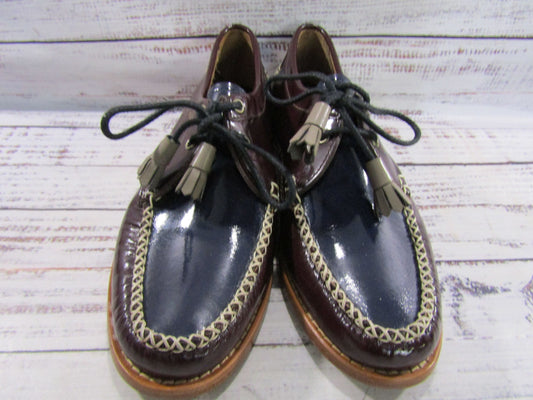 G.H. Bass & Co. Weejuns Winnie Women's Patent Leather Shoes Size 7.5