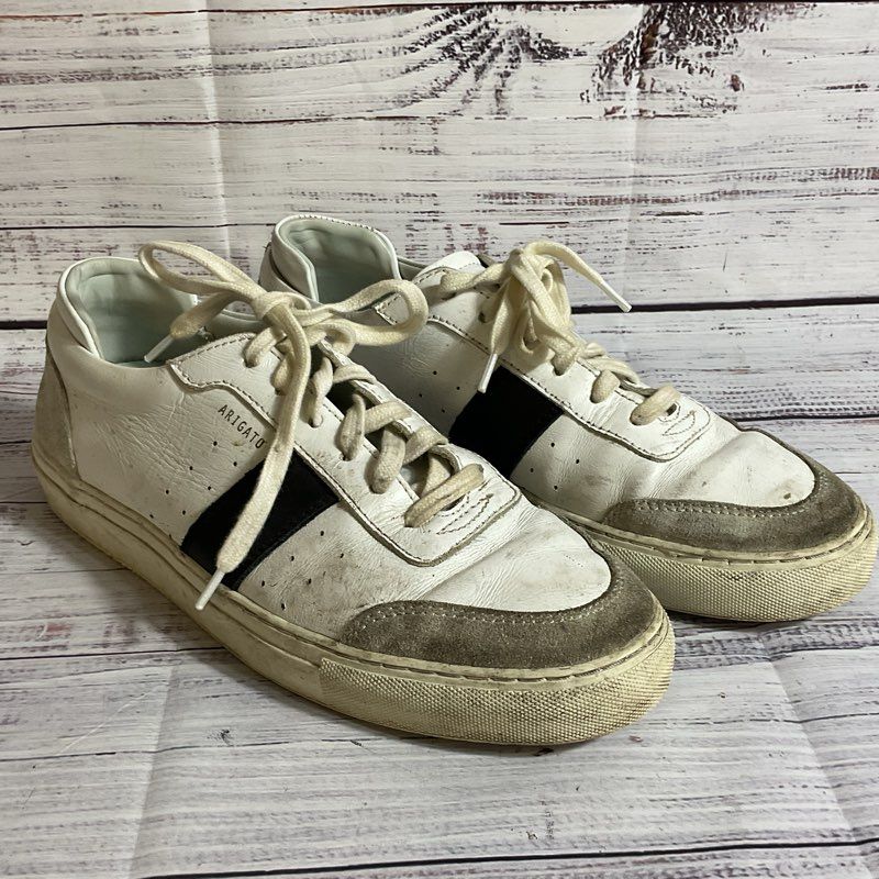 AXEL ARIGATO Men's White Leather Sneakers- SZ 10