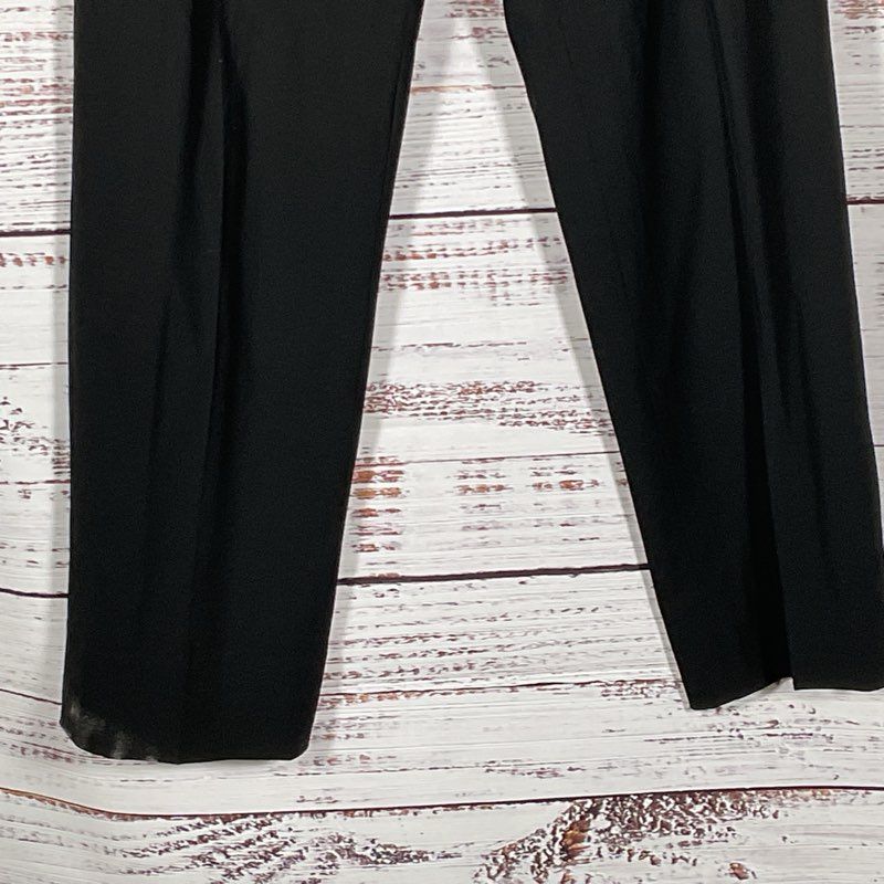 JIL SANDER BLACK DRESS PANTS - Size 42