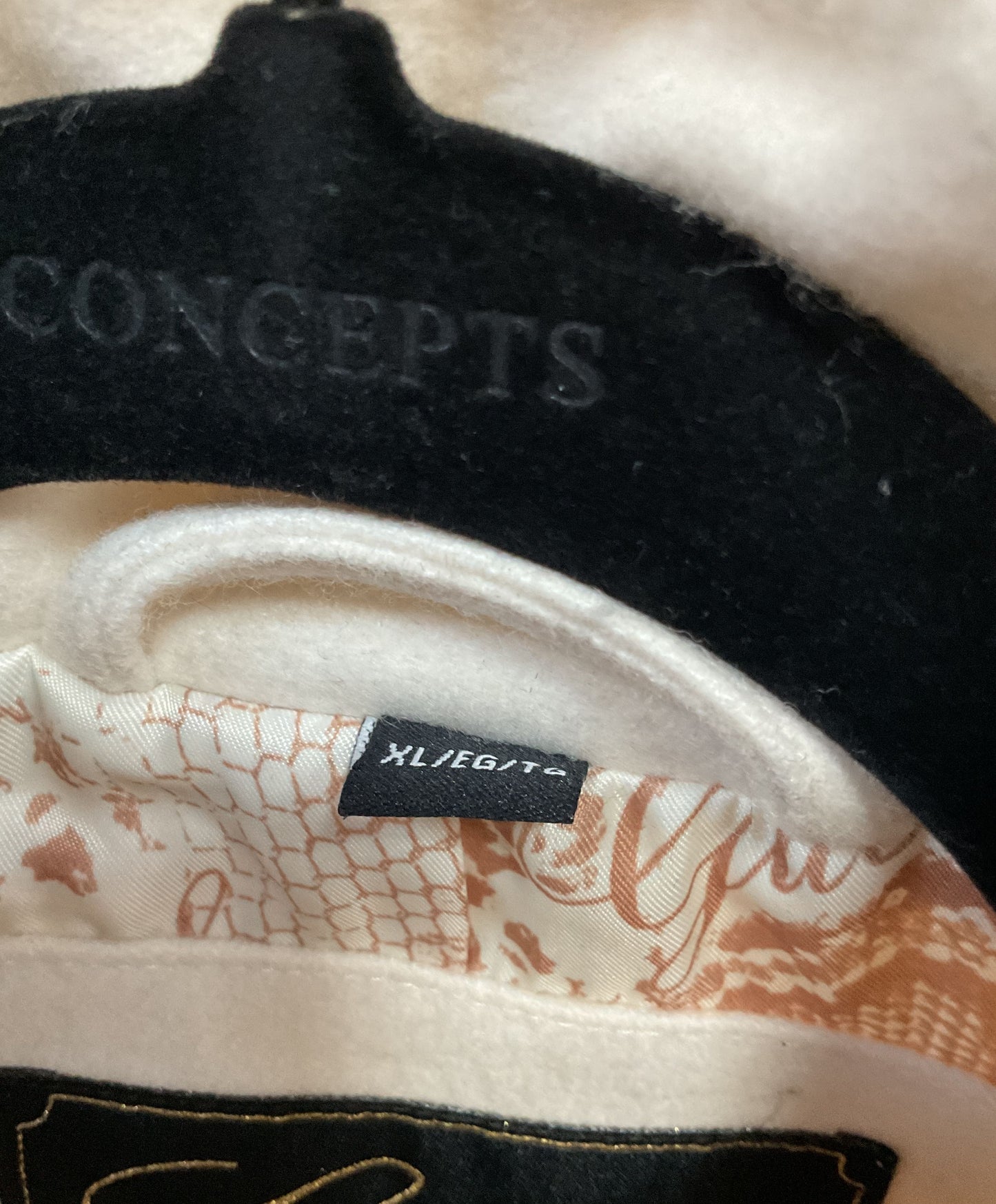 Guess Women's Ivory Wool Blend Asymmetrical Coat Jacket Size XL