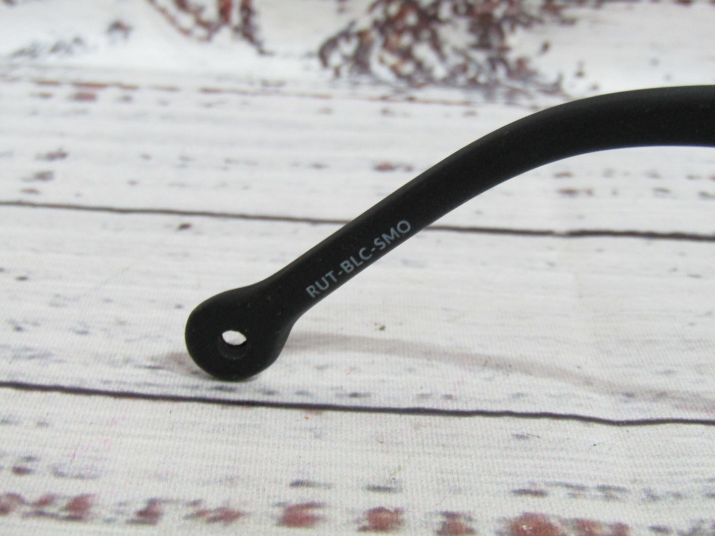 Parafina Ruta Black Rubber Square Sunglasses