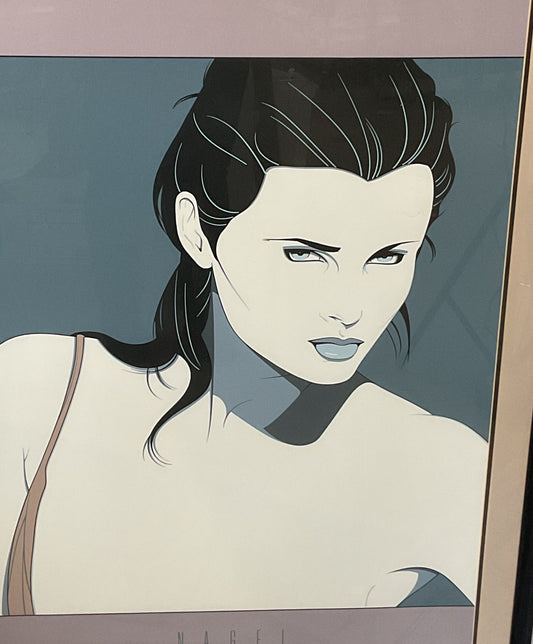 Patrick Nagel Dakota Commemorative #14 Mirage Editions Framed