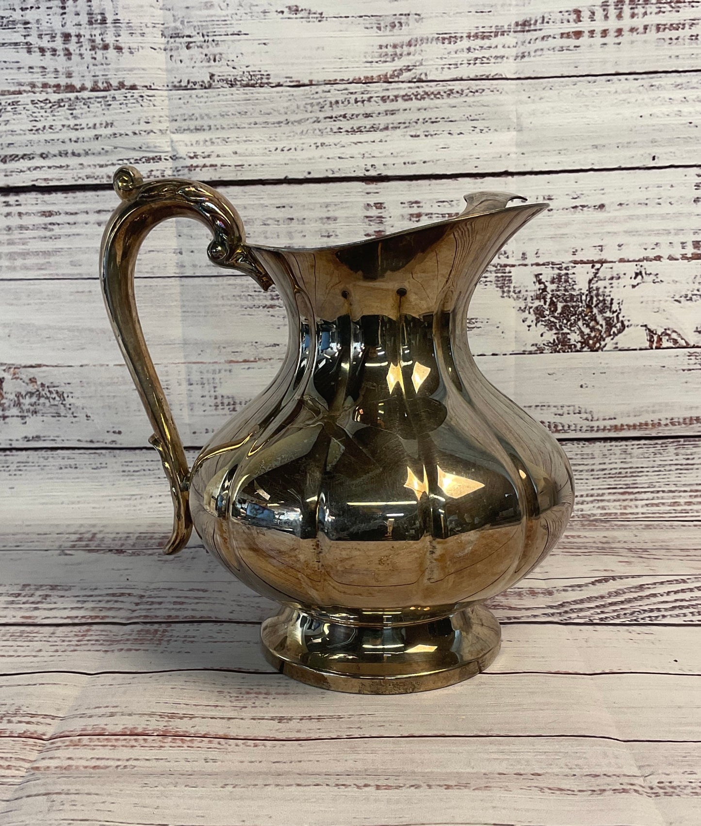 Vintage Silver-Plated Pitcher