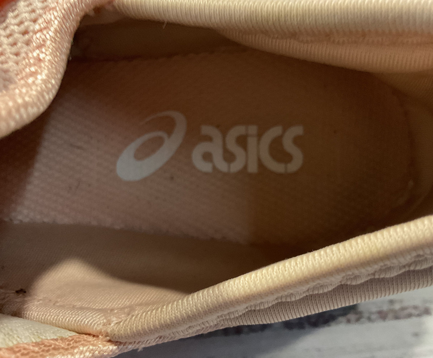 Asics Quantum Lyte Women's Breeze Peach Slip-On Shoes Size 7