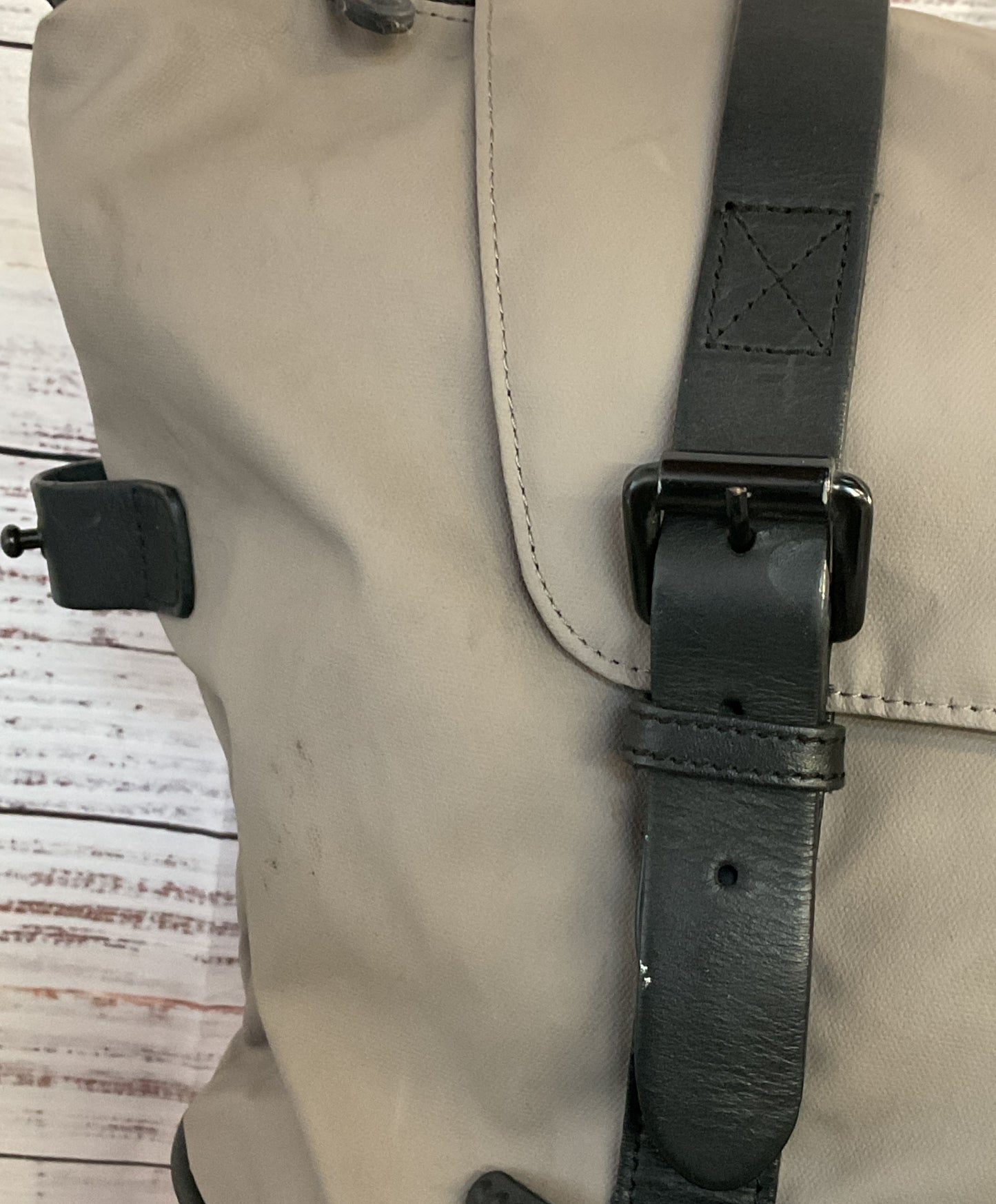 Dot Drops France Travel Backpack Beige