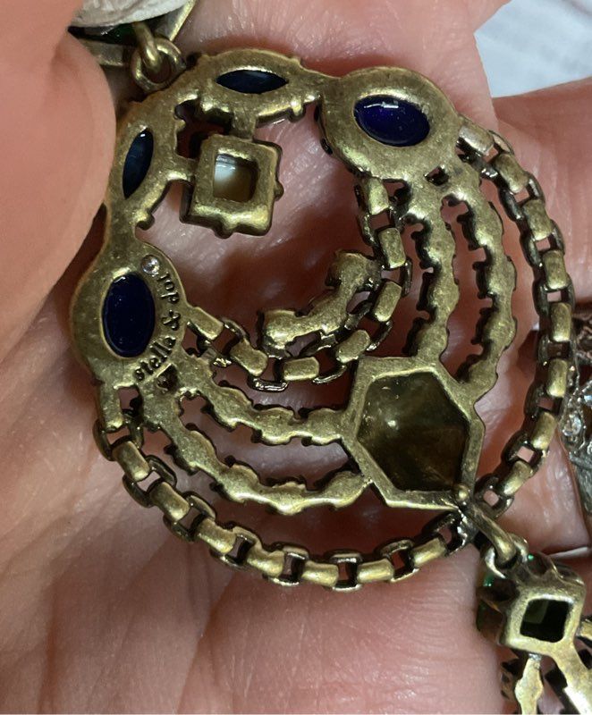 Stella & Dot Vintage Drop Earrings