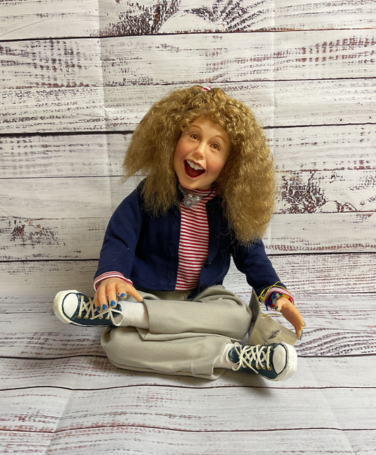 VTG Richard Simmons "Webbie Debbie" Debbie Collector Display Doll