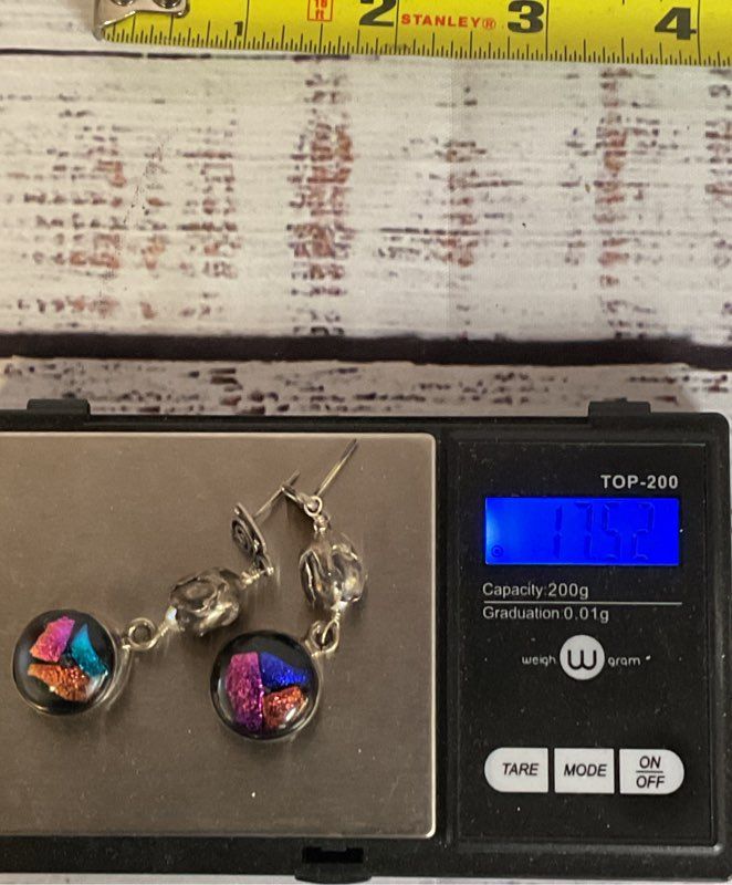 Linda Shull Designs Sterling Silver Drop Earrings