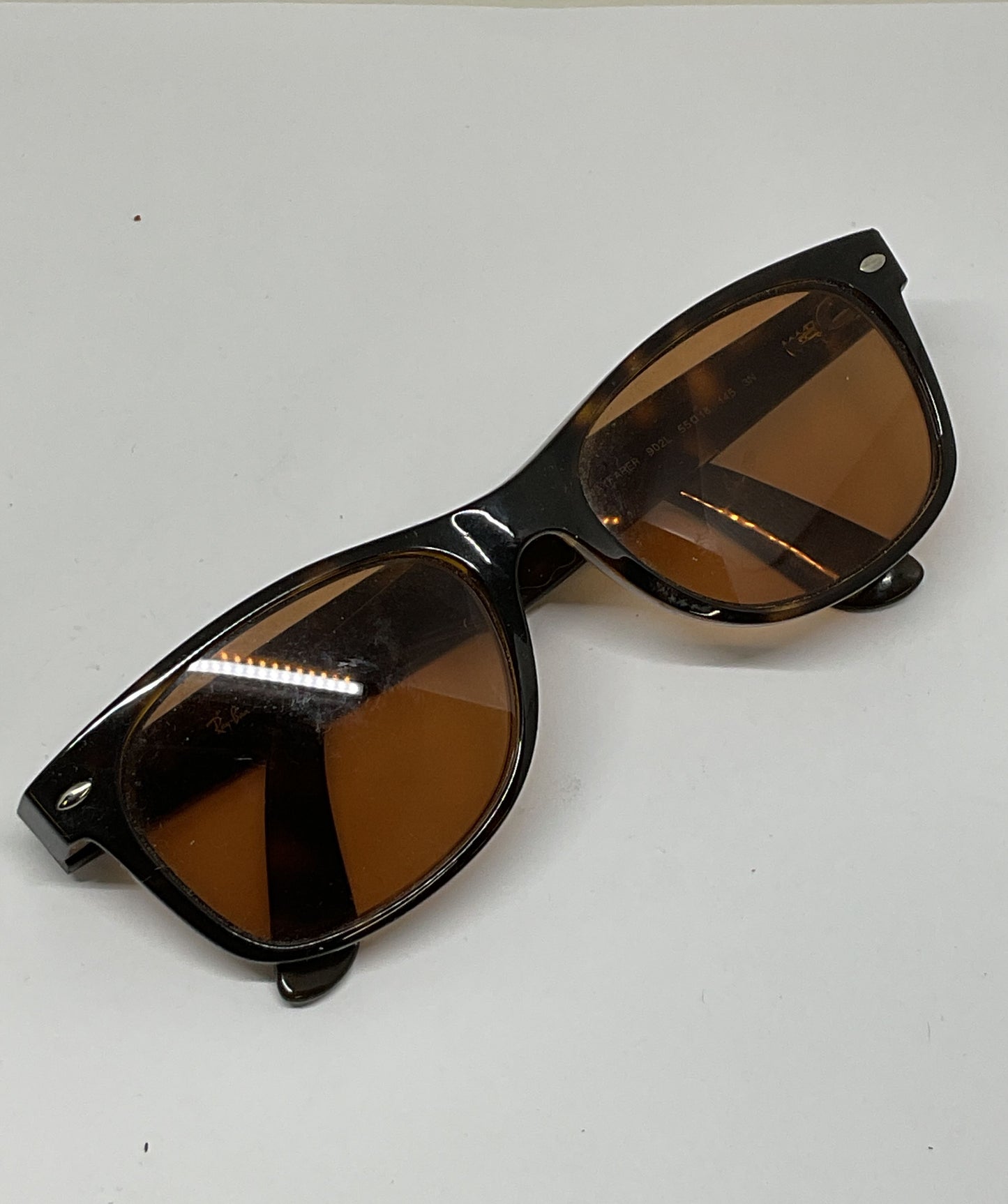 Ray Ban WAYFARER RB2132 Tortoise Sunglasses - Size 145 Italy FRAMES ONLY