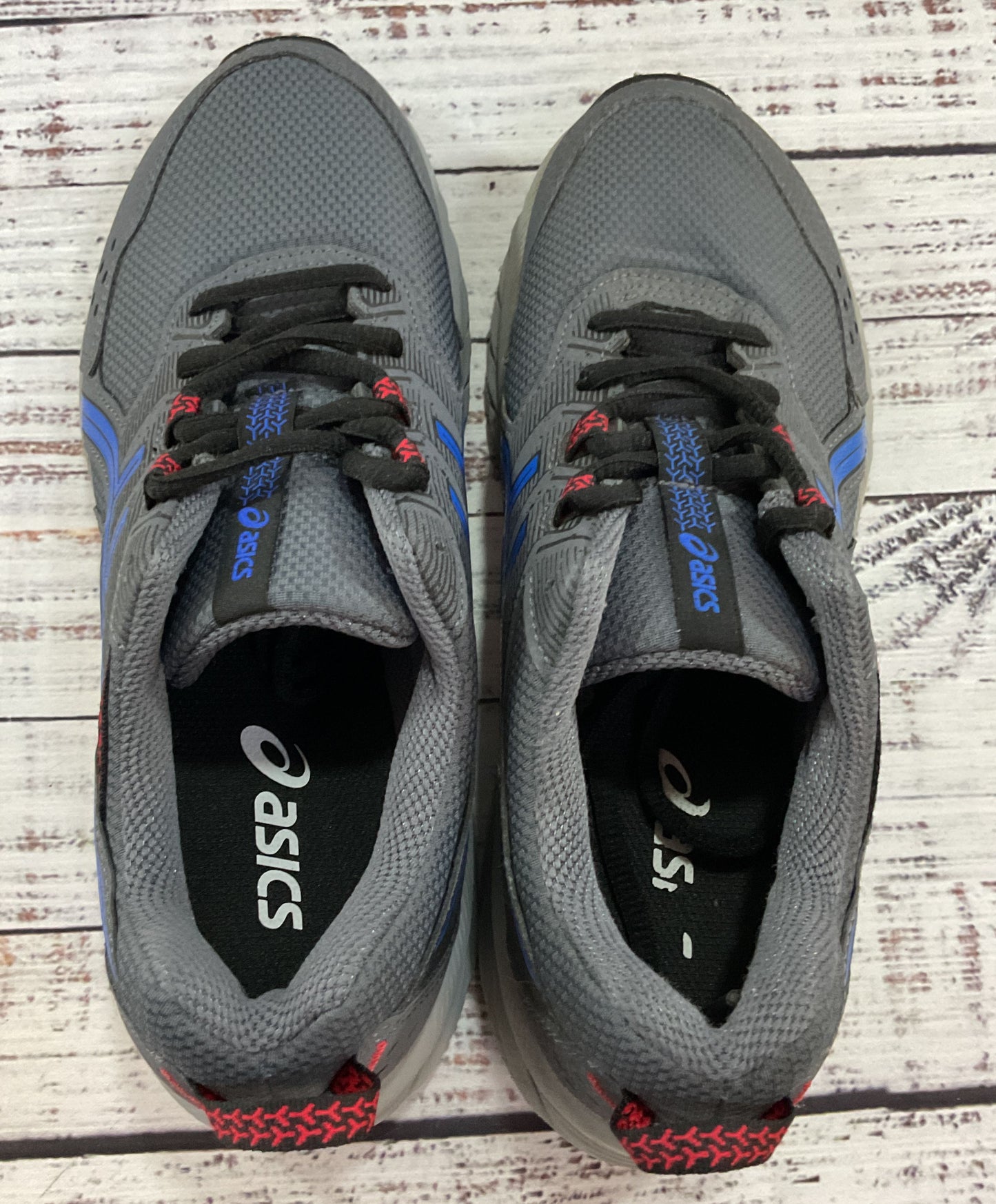 Asics Gel-Venture 9 Boy's Gray Low Top Sneakers Size 6 1014A276