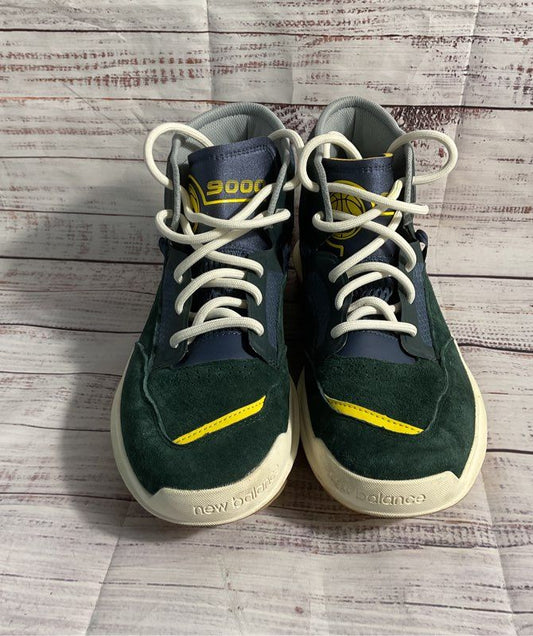 New Balance Men's Shoe BB9000E1 Green Blue Kawhi Leonard Basketball Hi Top 10.5