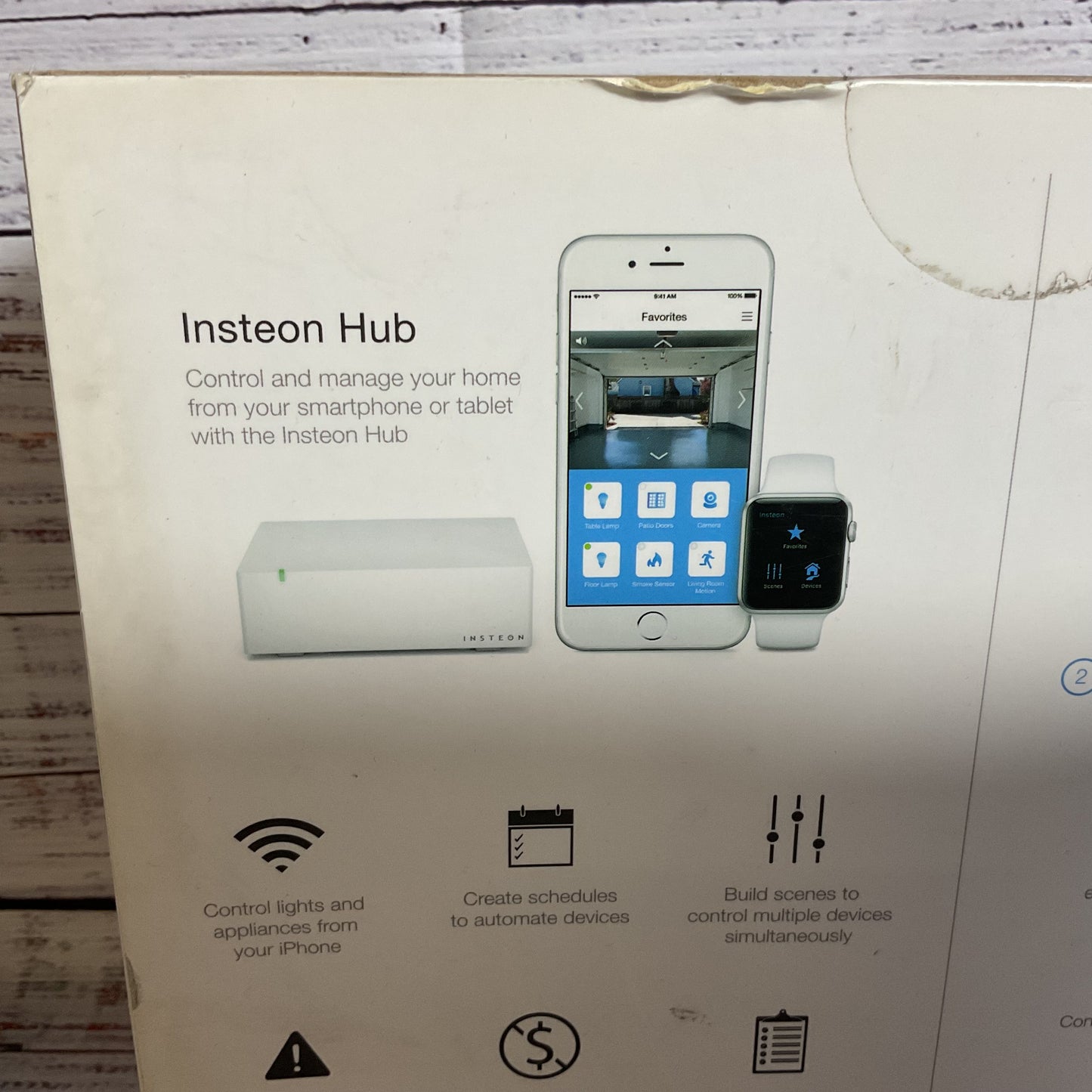 INSTEON Home Control Starter Kit with Hub - White (2244-372)