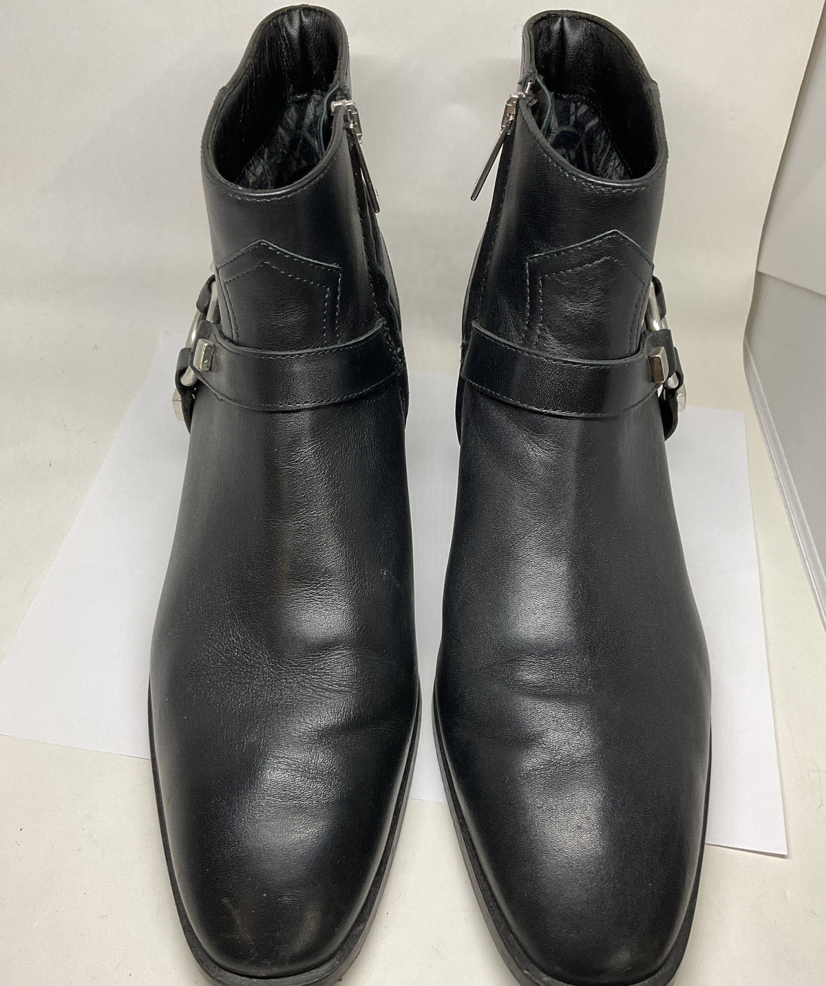 Women's Aquatalia Black Fiamma Ankle Boots Size 11 Retail $525