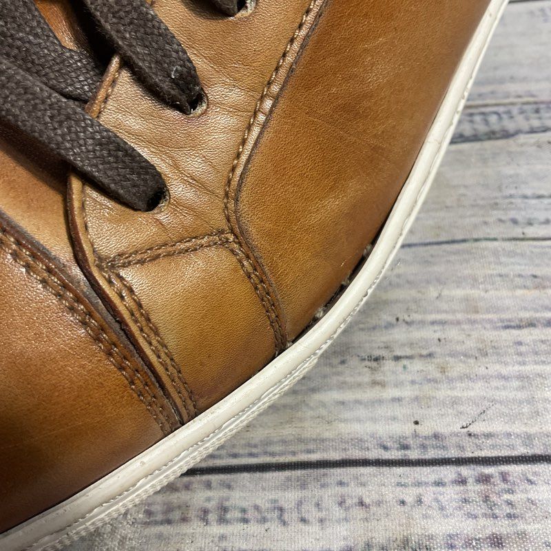 Magnanni Magnifico Brown Leather Sneaker Men's 8.5 US