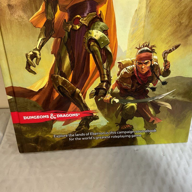 D&D Dungeons & Dragons 5e Eberron Rising From The Last War Standard Cover
