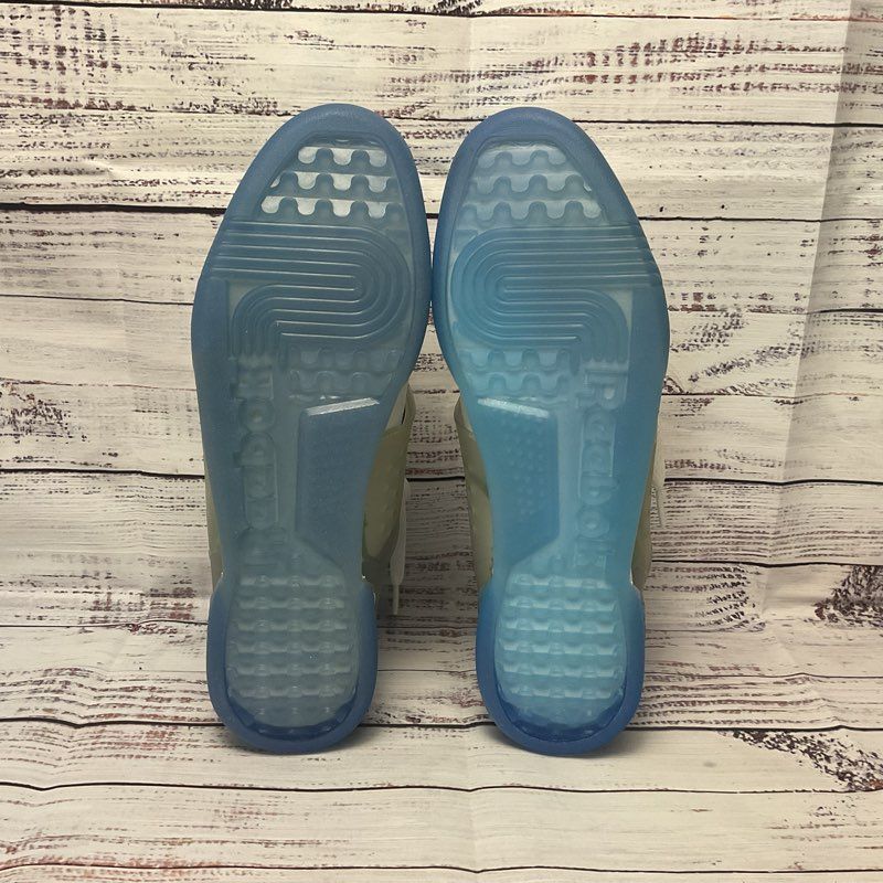Reebok Workout Plus ATI White Humble Blue Sneaker Athletic Shoe Men Size 10.5