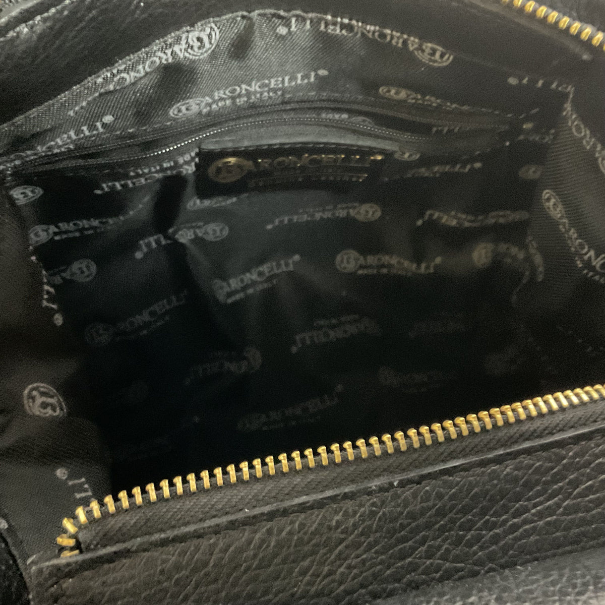 BARONCELLI Women's Black Crossbody/Handbag Purse