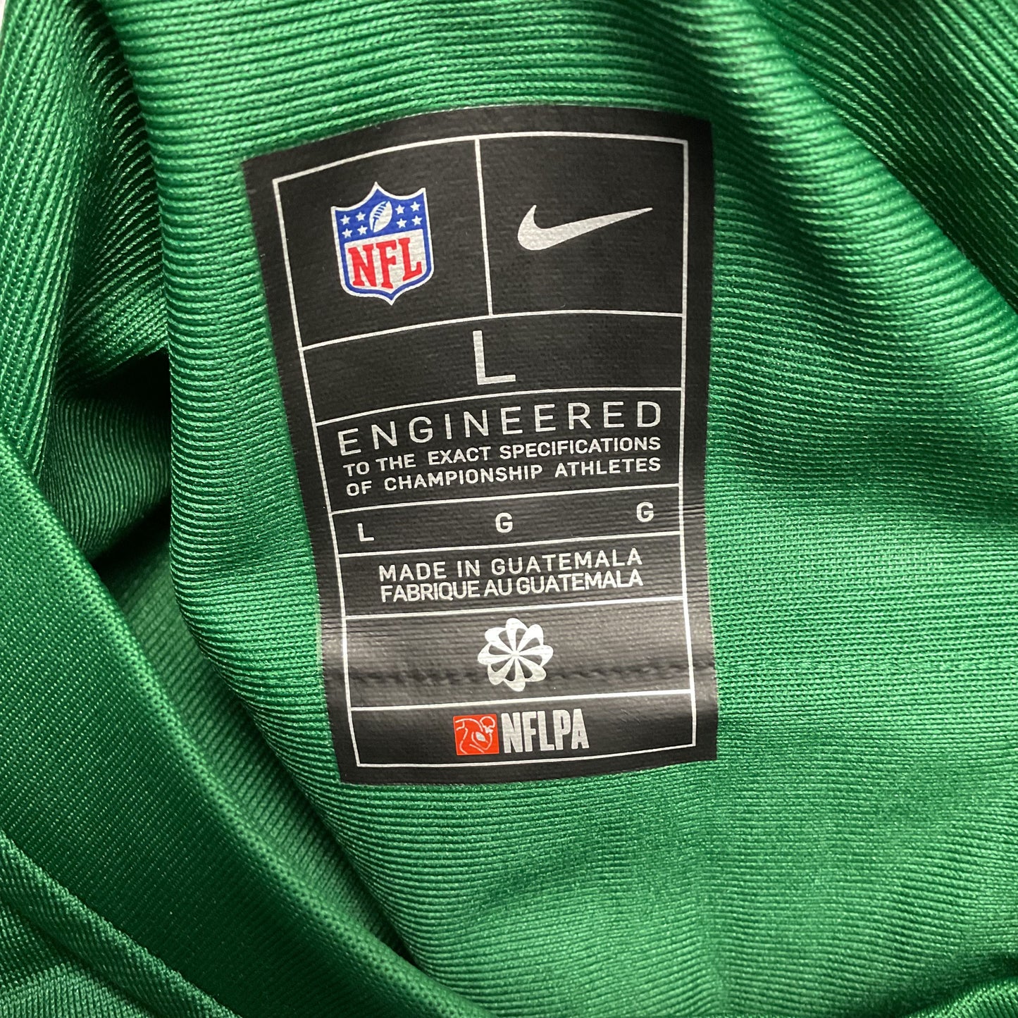 Nike On Field Apparel New York Jets Green Aaron Rogers Football Jersey #8 New