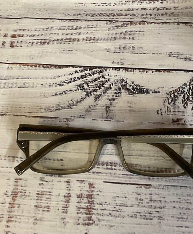 John Varvatos Eyeglasses Frames Only V332 Olive Size 140